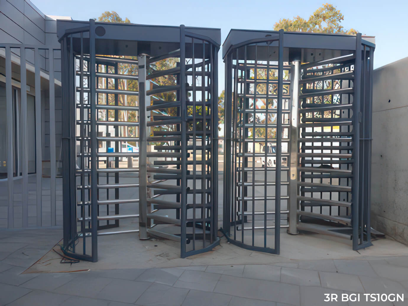 Turnstiles Structure Full Height Turnstiles - BGI EUROPE